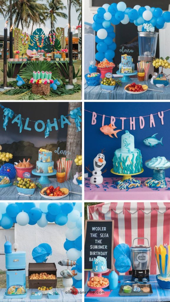 creative summer birthday party themes