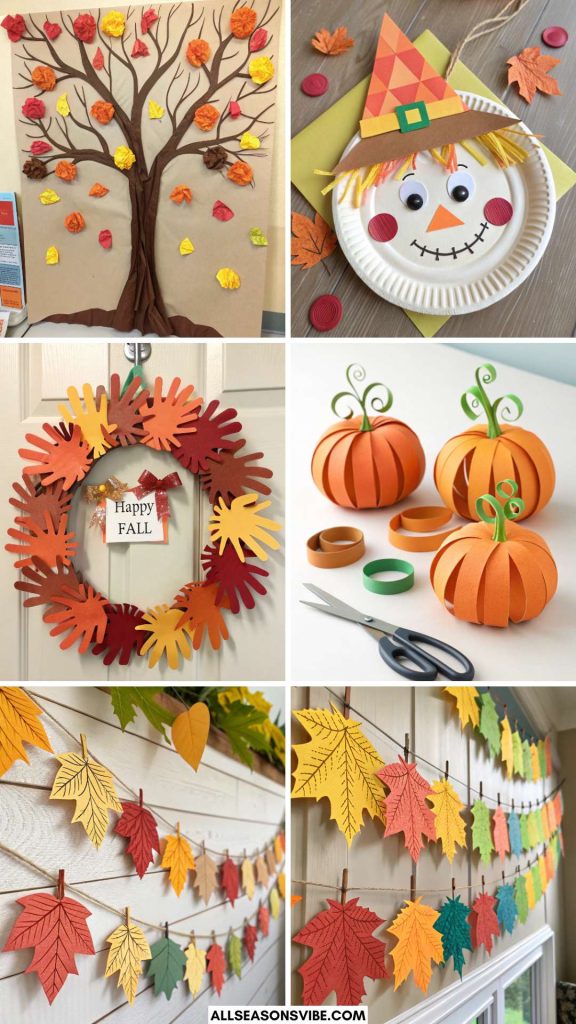 fall crafts for kids elementary
