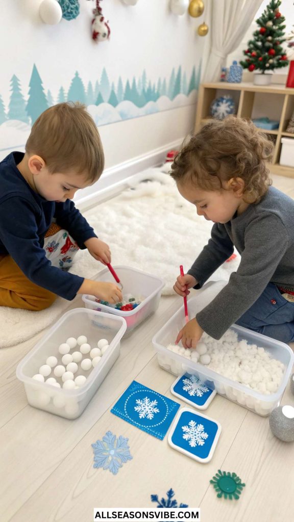 fine motor winter activities for toddlers
