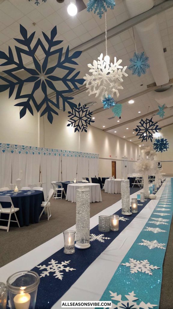 winter themed birthday party snow birthday party