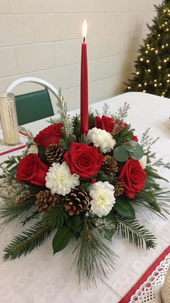Festive & Holiday Inspired Winter Arrangements