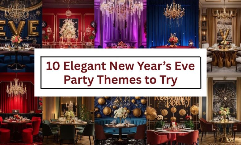 10 Elegant New Years Eve Party Themes to Try