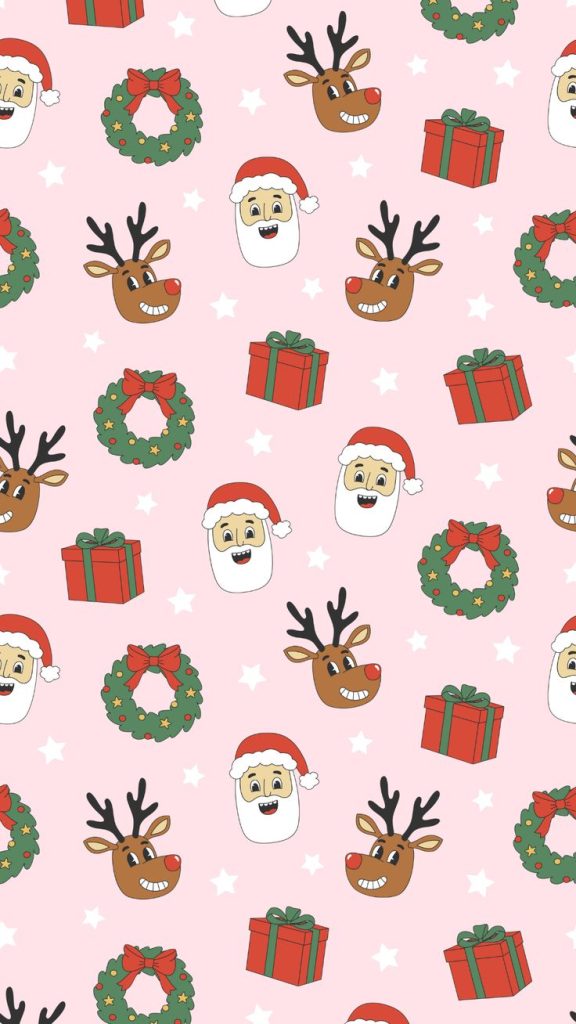 Pink Christmas Wallpaper Macbook Pink Xmas Wallpaper, Pink Holiday Wallpaper, Christmas Backgrounds