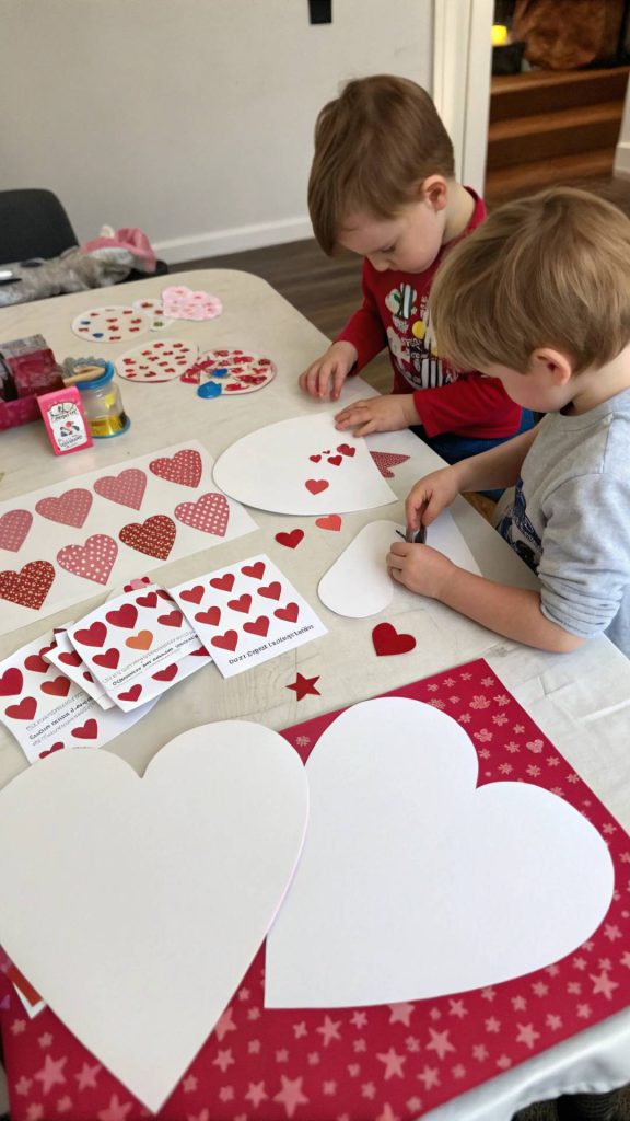 Valentines Day Crafts To Sell Sticker Heart Cards