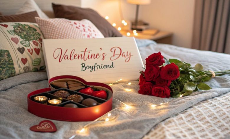 Valentines Day Gifts For Boyfriend ideas with romantic and sentimental touches