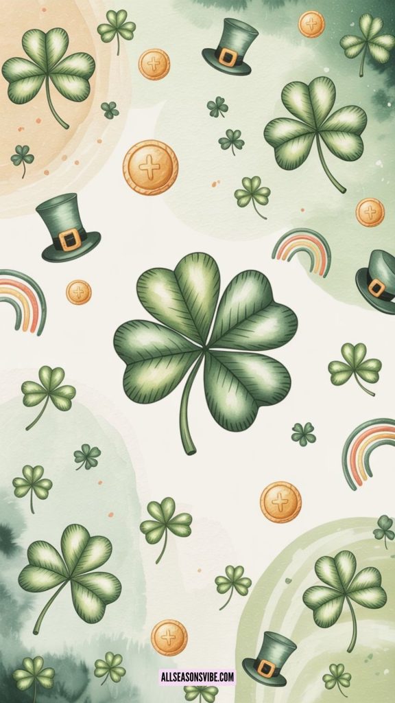 St Patricks Day Pictures Aesthetic Wallpaper Background