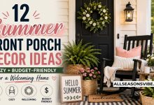 Summer Front Porch Decor Ideas Cozy Budget Friendly