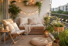 summer balcony decor ideas for small apartments cozy setup