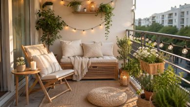 summer balcony decor ideas for small apartments cozy setup