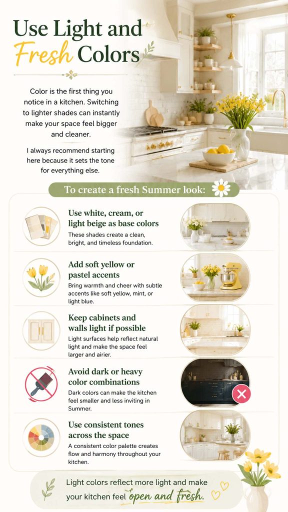Bright Kitchen Ideas For Summer