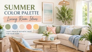 summer color palette living room ideas