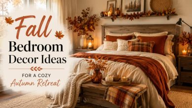 Fall Bedroom Decor Ideas for a Cozy Autumn Retreat