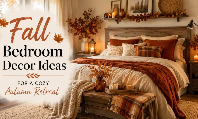 Fall Bedroom Decor Ideas for a Cozy Autumn Retreat