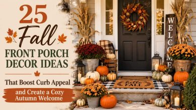 Fall Front Porch Decor Ideas That Boost Curb Appeal