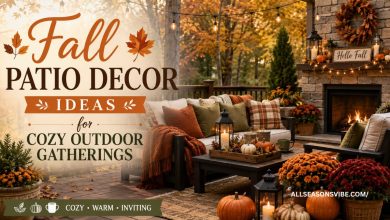 Fall Patio Decor Ideas for Cozy Outdoor Gatherings