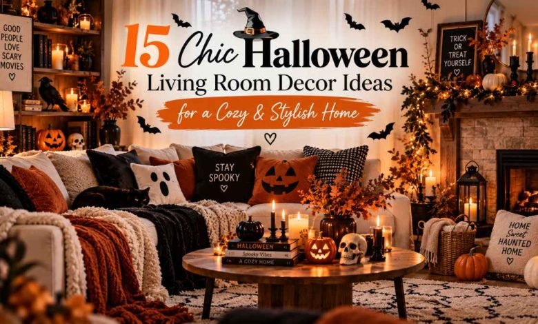 halloween living room decor ideas