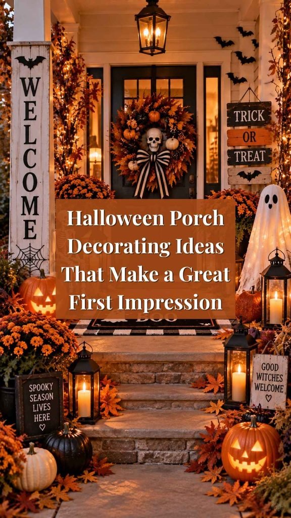 halloween porch decorating ideas