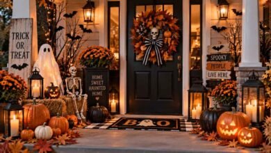 halloween porch decorating ideas that make a great first impression,