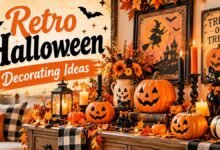 retro halloween decorating ideas