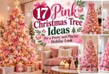 17 pink christmas tree Ideas for a pretty and playful holiday look