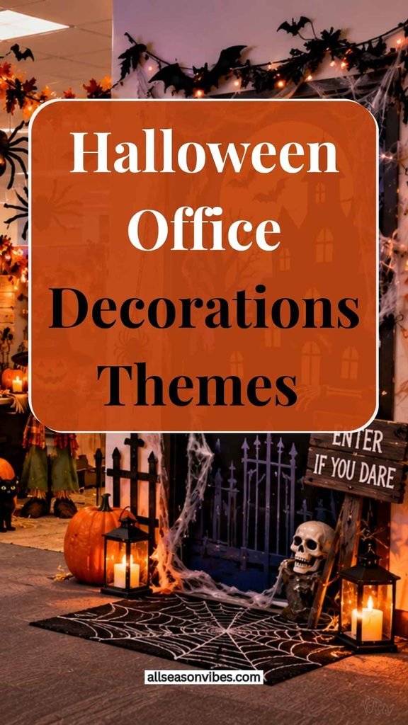 Halloween office decorations themes