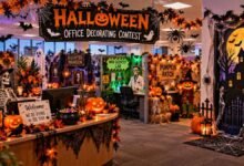 halloween office decorating contest