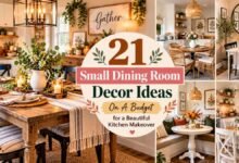 small dining room decor ideas on A budget for a beautiful kitchen makeover